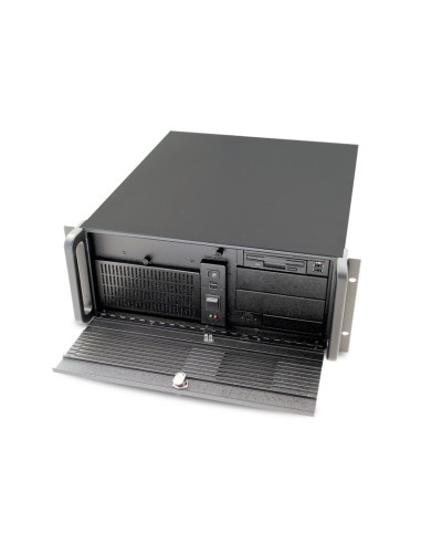 AIC CHASSIS 4U RMC-4S BLACK ATX MB FAN STEEL DOOR 7FULL SLOT NO PSU