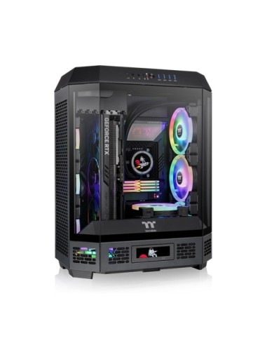 THERMALTAKE CASE M.TOWER THE TOWER 600 BLACK 2xFAN TG