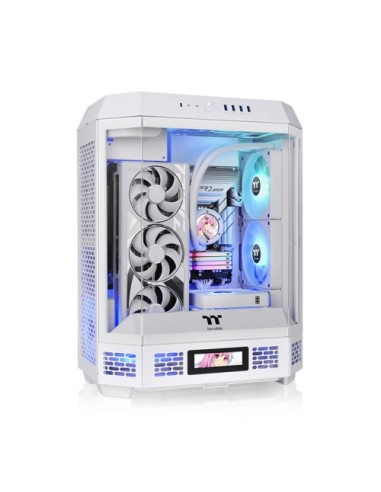 THERMALTAKE CASE M.TOWER THE TOWER 600 SNOW 2 BIANCHE FAN TG