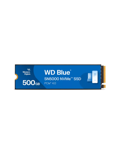 WESTERN DIGITAL SSD BLUE SN5000 500GB WDS500G4B0E NVME M2 PCIe 4x4 5000/4000